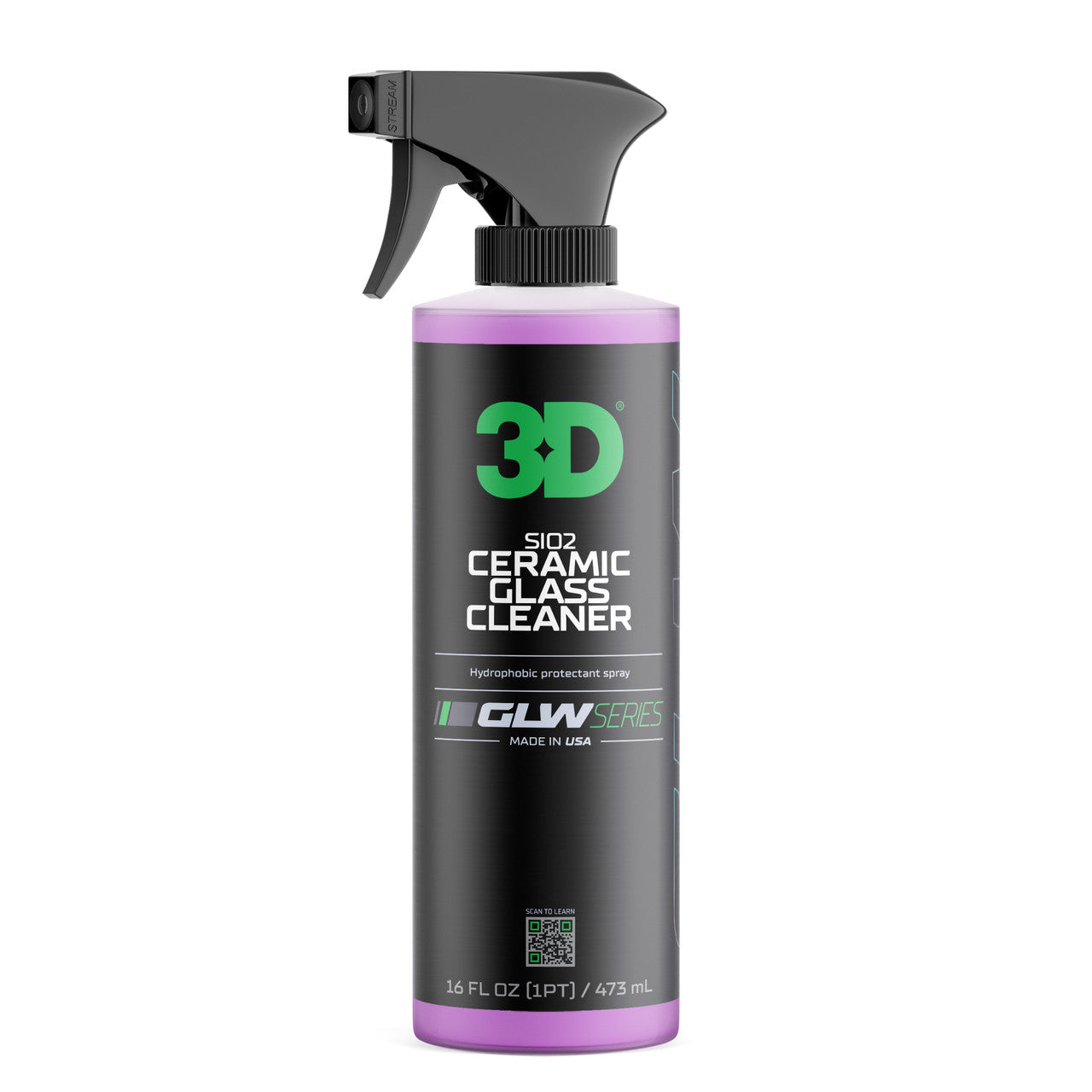 3D® - GLW SERIES SiO2 Ceramic Glass Cleaner
