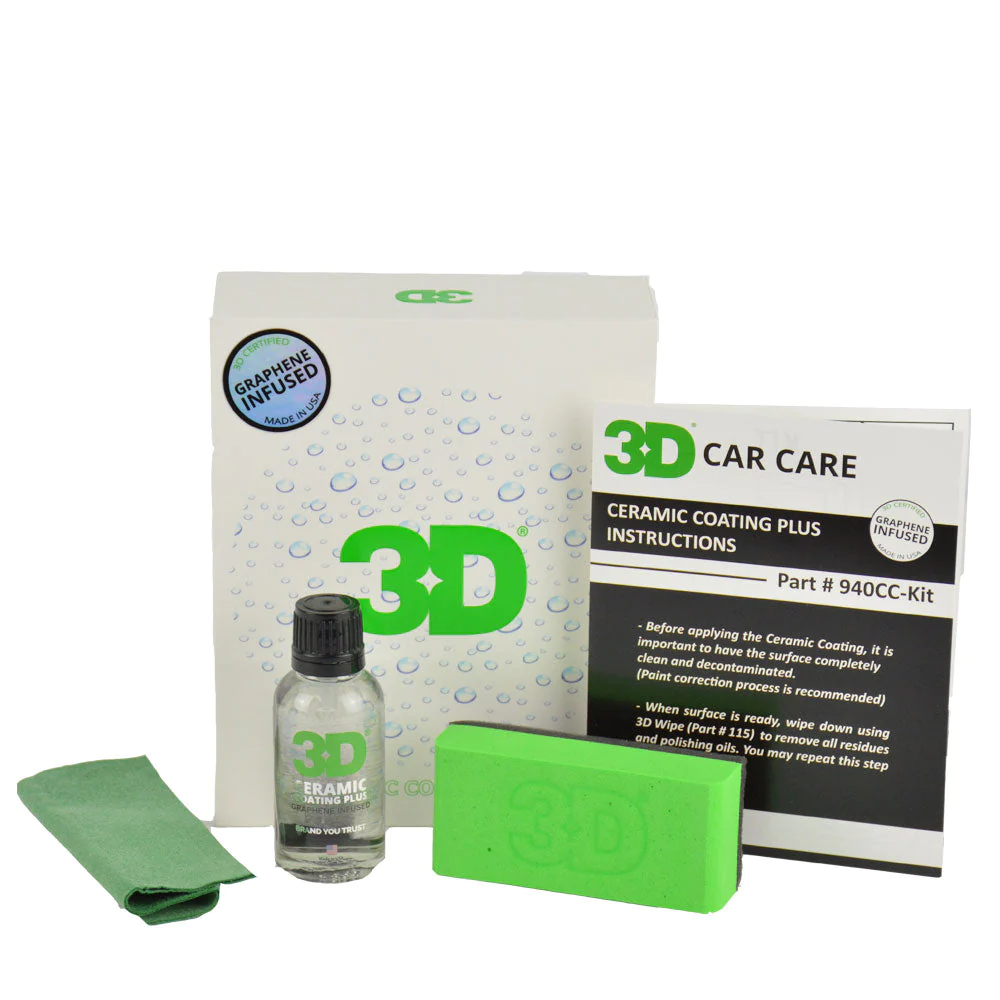 3D® - Ceramic Coating Plus (3YR)