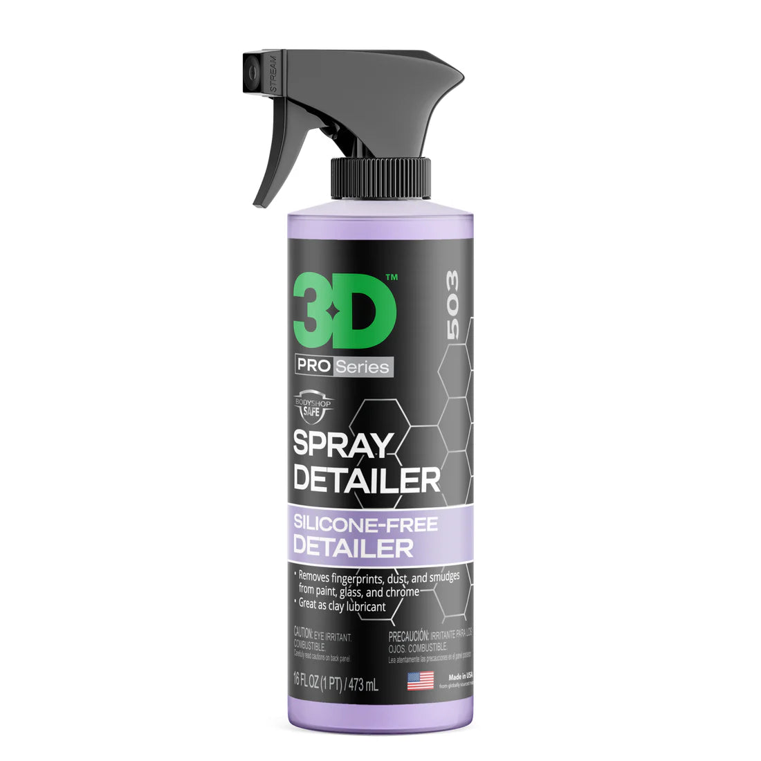 3D® - Spray Detailer Silicone Free Detailer