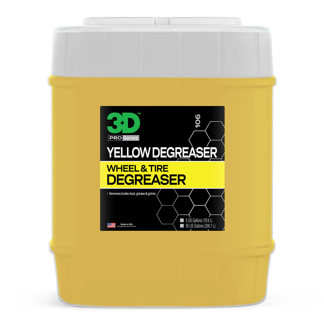 3D® - Yellow Degreaser Tire & Wheel Cleaner
