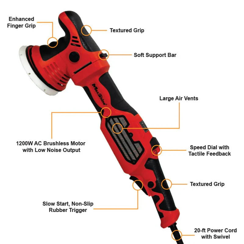 MAXSHINE® - MB15PRO Brushless DA Polisher