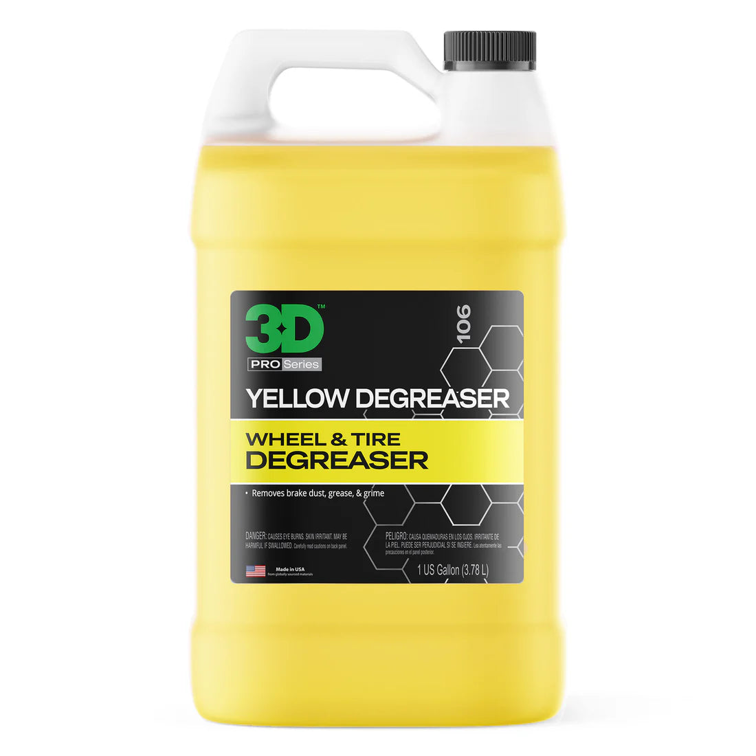 3D® - Yellow Degreaser Tire & Wheel Cleaner