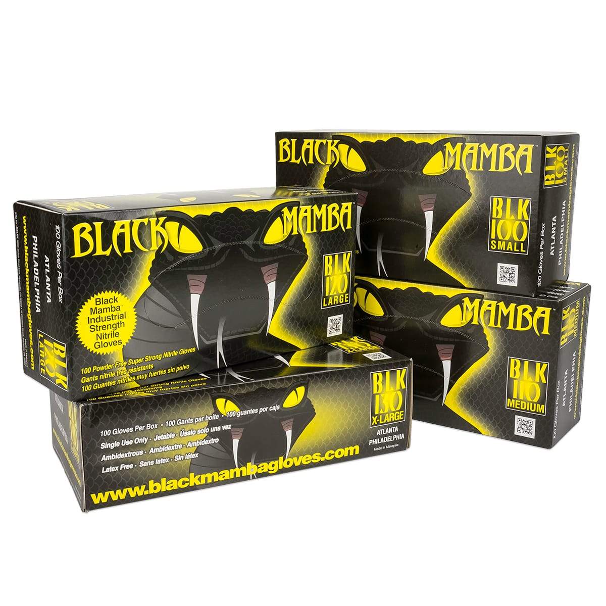 BLACK MAMBA® - Nitrile Gloves 100/Box