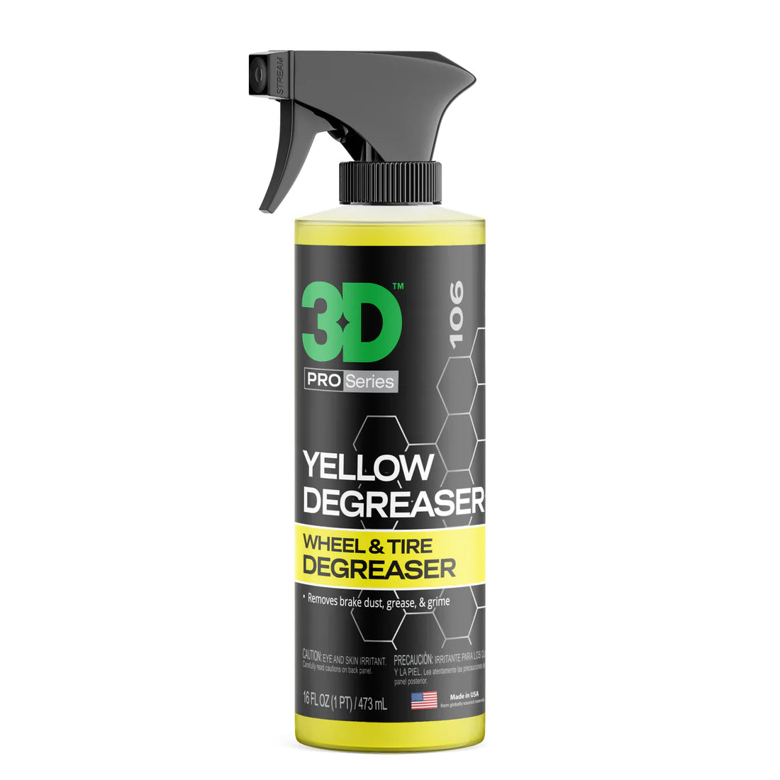 3D® - Yellow Degreaser Tire & Wheel Cleaner