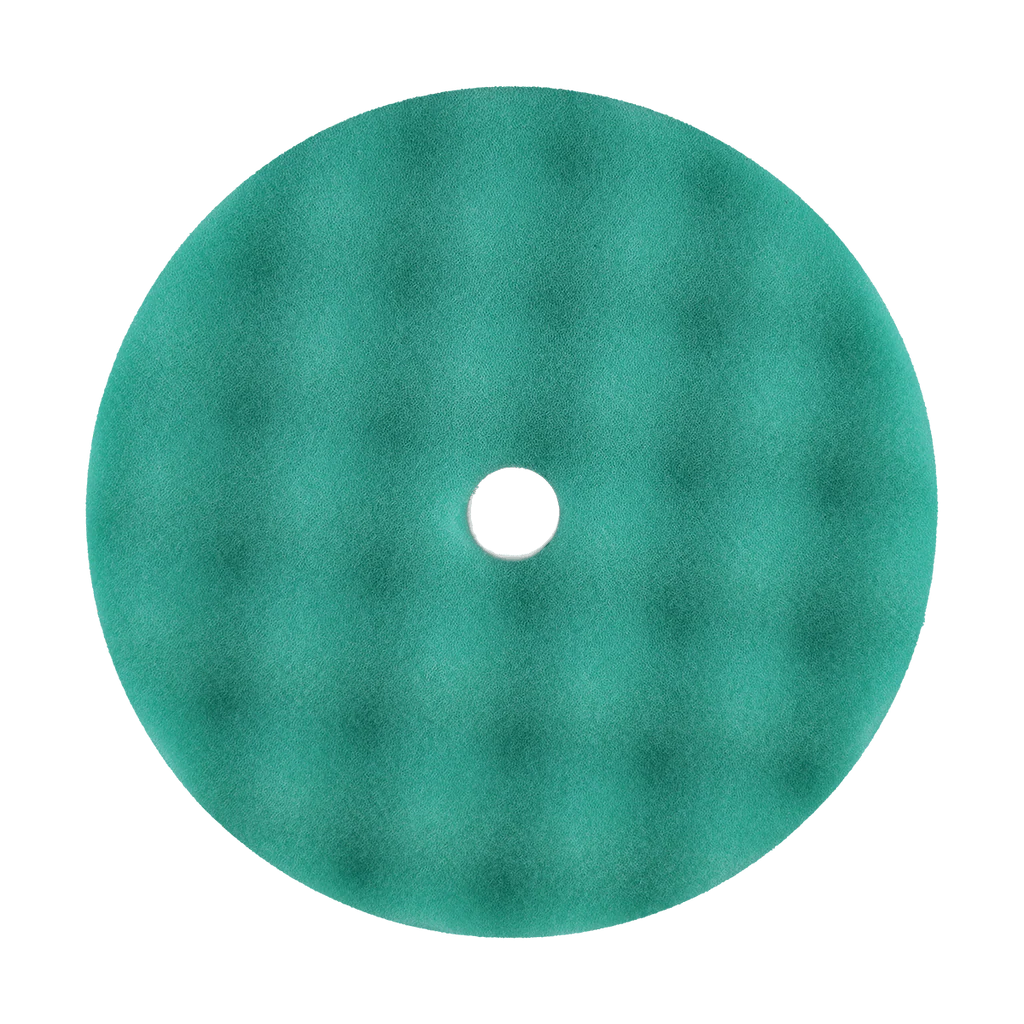 BUFF & SHINE® - 8” Green Convoluted Foam Cutting Pad