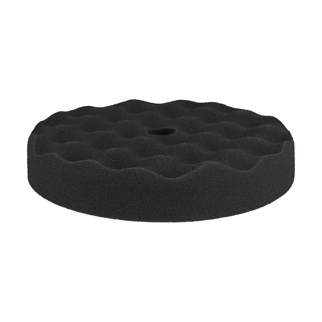 BUFF & SHINE® - 8” Black Convoluted Foam Finishing Pad