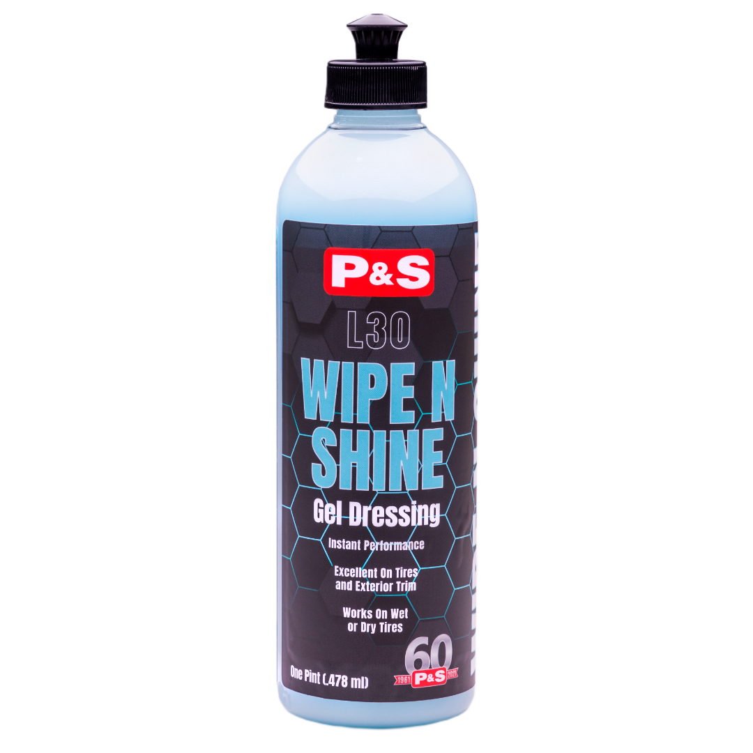 P&S Wipe N Shine Gel Tire Dressing